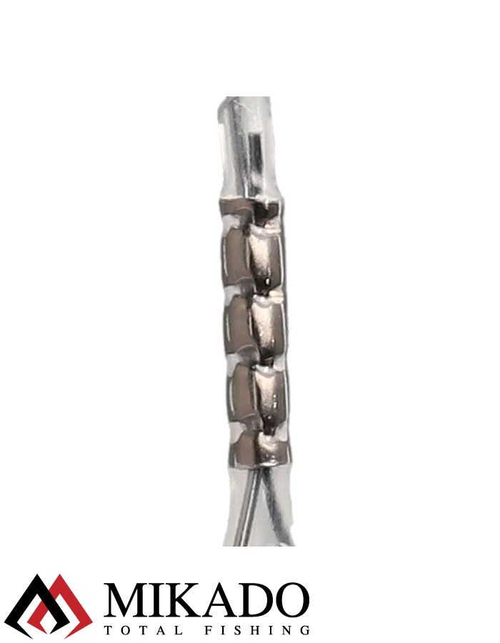 Поводок титановый Mikado JAWS SUPER STRONG 45см./23кг.( 2 шт.)