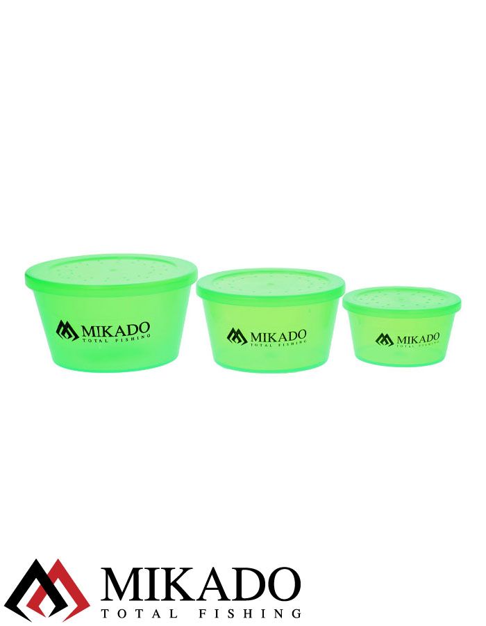Набор коробок для наживки Mikado UAC-H403-SET (10x5,5/9x4,8/7x3,4cm) 3 шт.